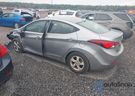 2015 Hyundai Elantra Se from USA, damaged, VIN 5NPDH4AE1FH580270